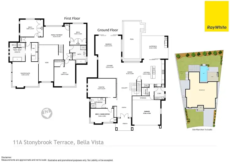 Floorplan of Homely house listing, 11A Stonybrook Terrace, Bella Vista NSW 2153