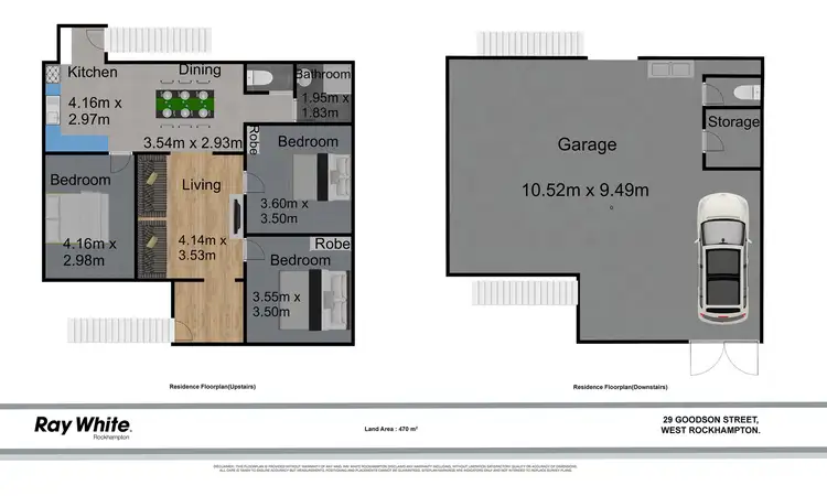 Floorplan of Homely house listing, 29 Goodson Street, West Rockhampton QLD 4700