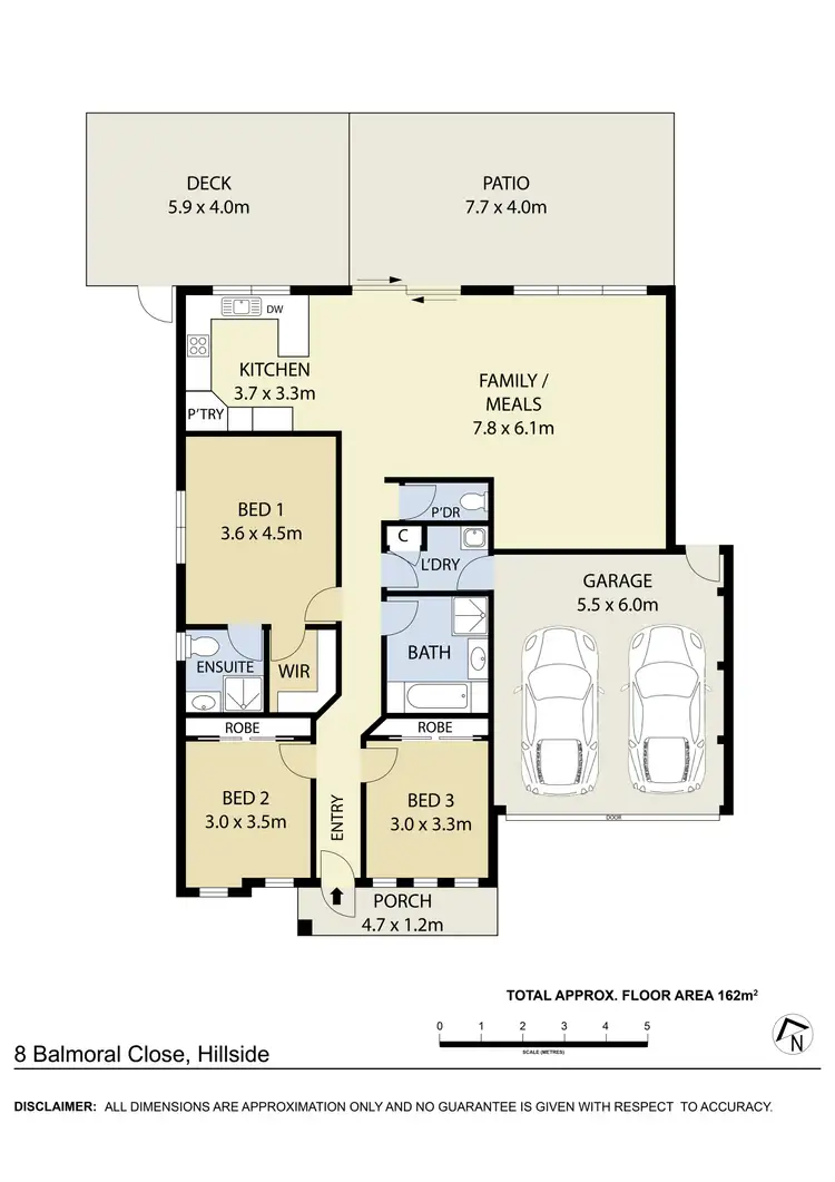 Floorplan of Homely house listing, 8 Balmoral Close, Hillside VIC 3037