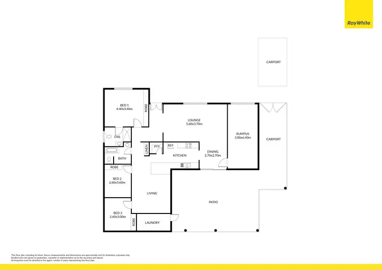 Floorplan of Homely house listing, 17 Keitley Street, Kirwan QLD 4817