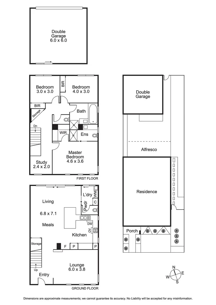 Floorplan of Homely house listing, 45 Vincent Drive, South Morang VIC 3752
