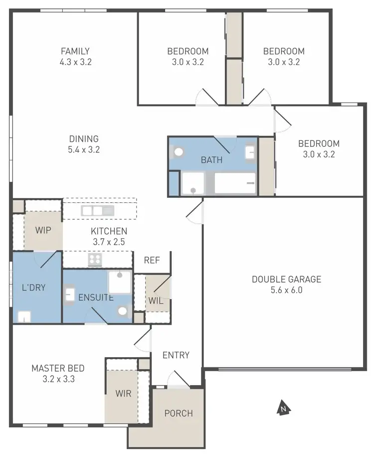 Floorplan of Homely house listing, 4 Rejoice Street, Tarneit VIC 3029