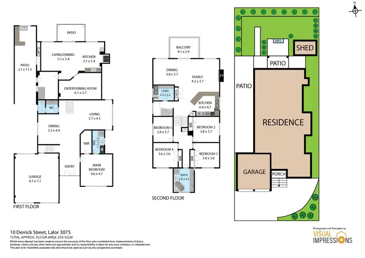 Floorplan of Homely house listing, 10 Derrick Street, Lalor VIC 3075