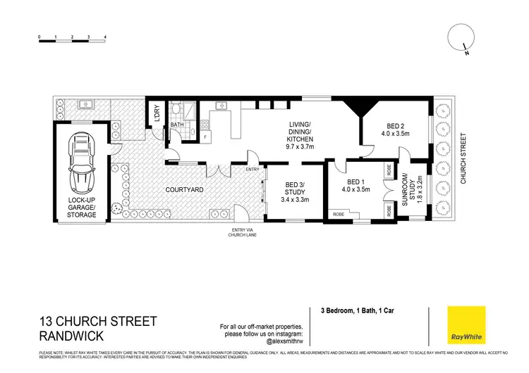 Floorplan of Homely house listing, 13 Church Street, Randwick NSW 2031