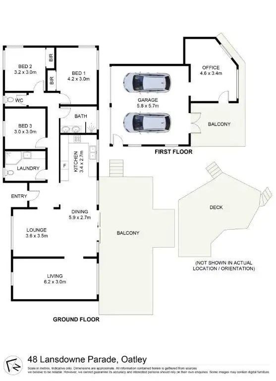 Floorplan of Homely house listing, 48 Lansdowne Parade, Oatley NSW 2223