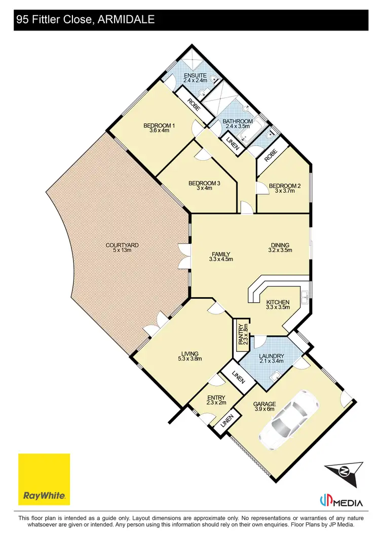 Floorplan of Homely house listing, 95 Fittler Close, Armidale NSW 2350