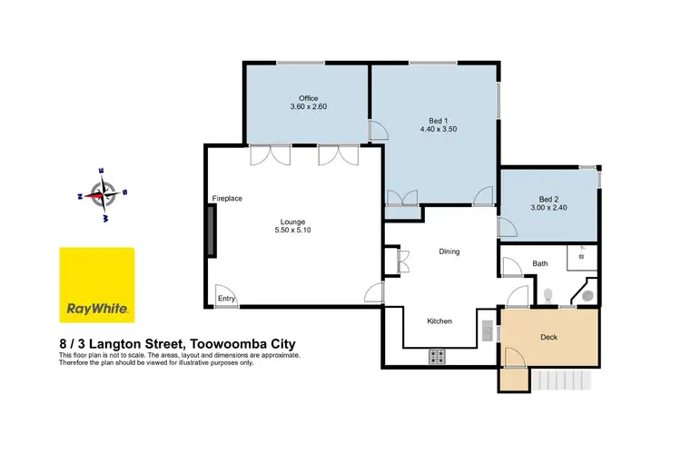 Floorplan of Homely unit listing, 8/3 Langton Street, Toowoomba City QLD 4350