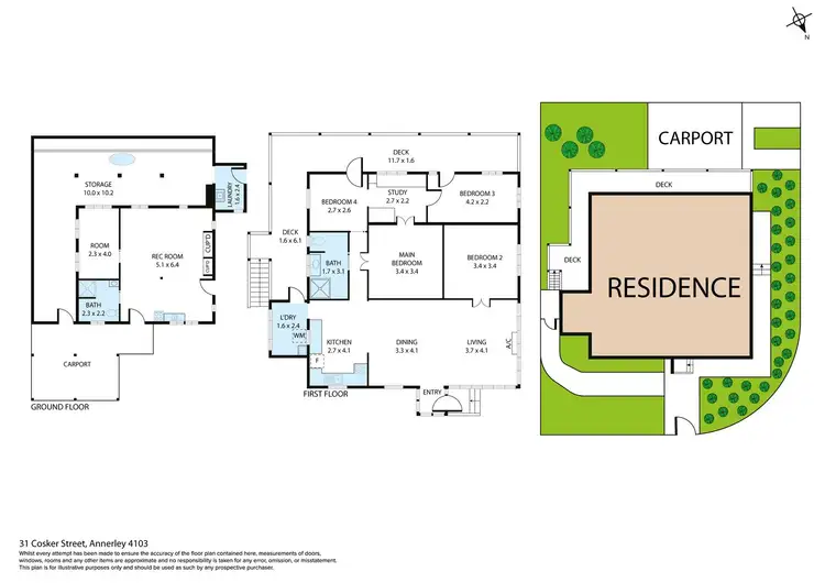 Floorplan of Homely house listing, 31 Cosker Street, Annerley QLD 4103