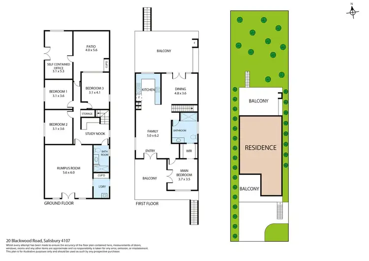 Floorplan of Homely house listing, 20 Blackwood Road, Salisbury QLD 4107