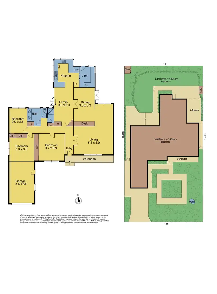Floorplan of Homely house listing, 19 Bessazile Avenue, Forest Hill VIC 3131