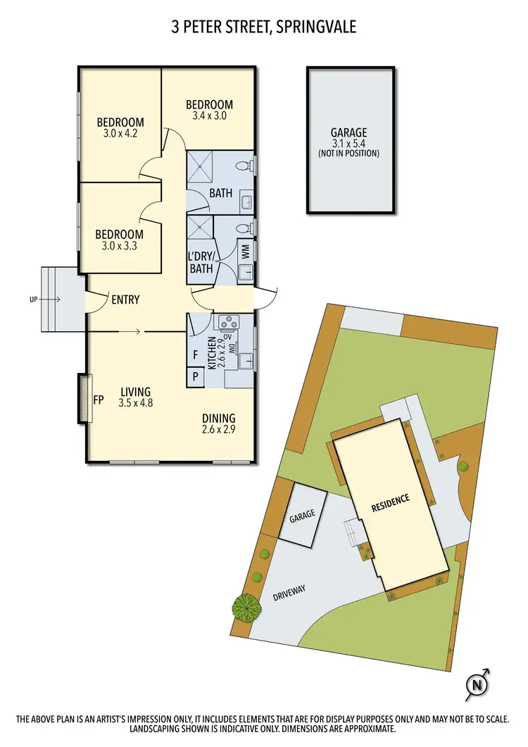 Floorplan of Homely house listing, 3 Peter Street, Springvale VIC 3171