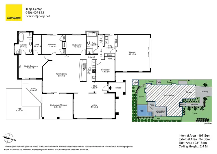 Floorplan of Homely house listing, 18 Ballybunyon Crescent, Hope Island QLD 4212