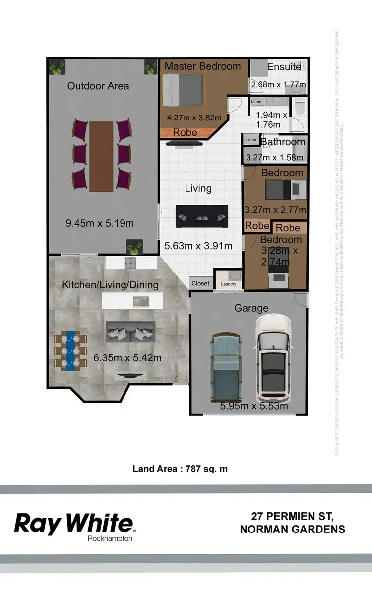Floorplan of Homely house listing, 27 Permien Street, Norman Gardens QLD 4701