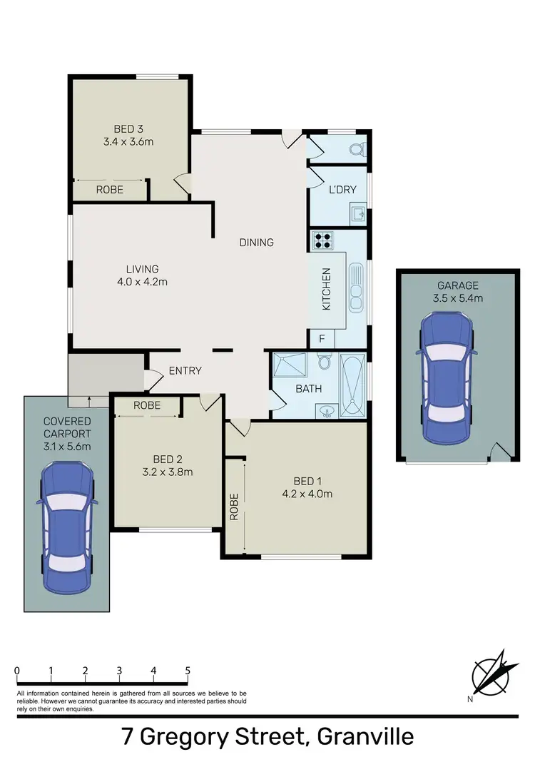 Floorplan of Homely house listing, 7 Gregory Street, Granville NSW 2142