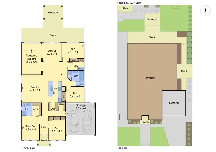 Floorplan of Homely house listing, 17 Von Guerard Parade, Doreen VIC 3754