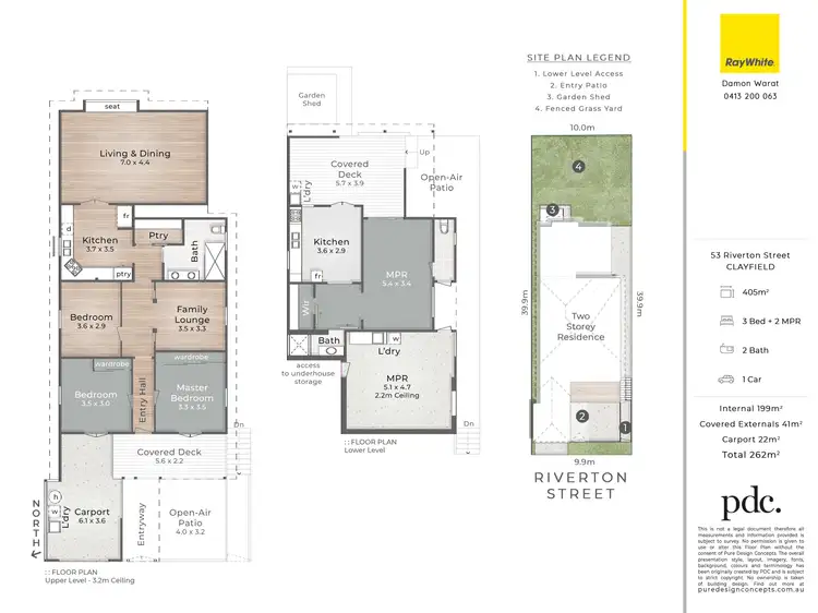 Floorplan of Homely house listing, 53 Riverton Street, Clayfield QLD 4011
