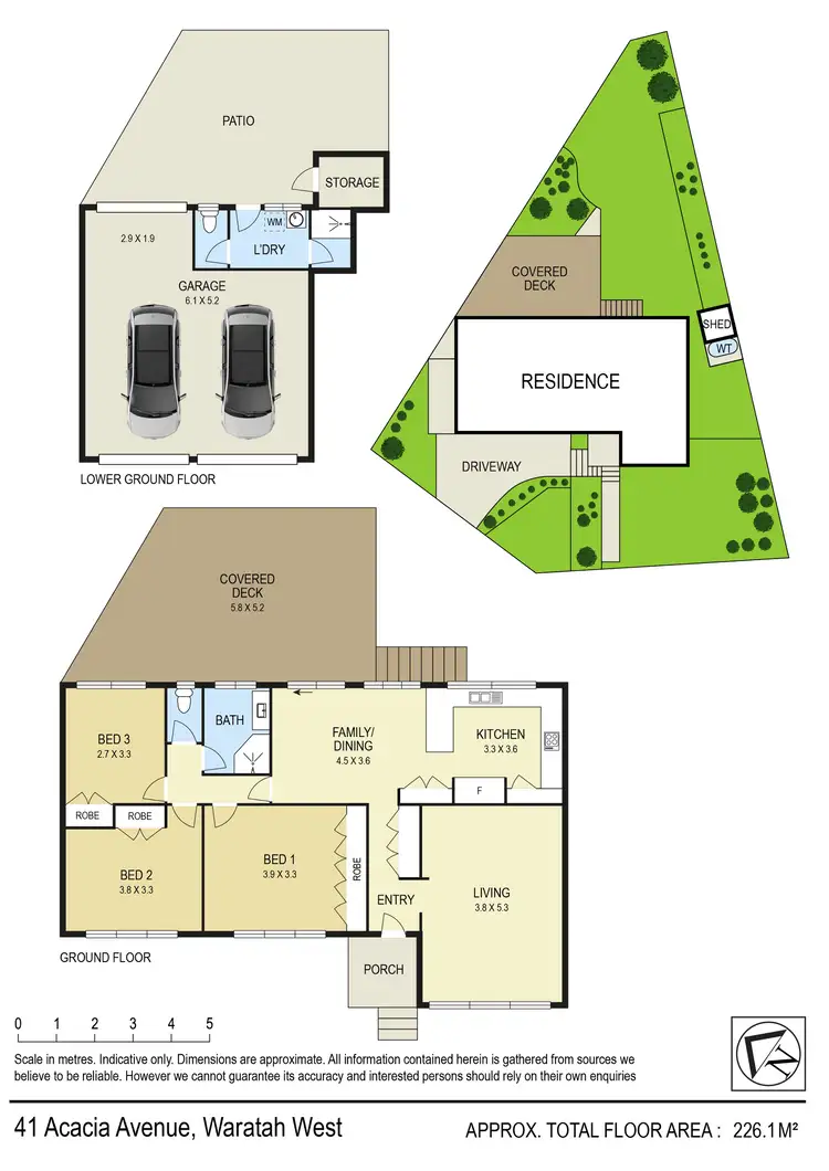 Floorplan of Homely house listing, 41 Acacia Avenue, Waratah West NSW 2298