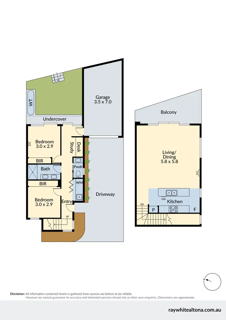 Floorplan of Homely house listing, 4/42 Conifer Avenue, Brooklyn VIC 3012