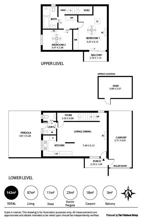 Floorplan of Homely house listing, 5/2 Rowells Road, Lockleys SA 5032