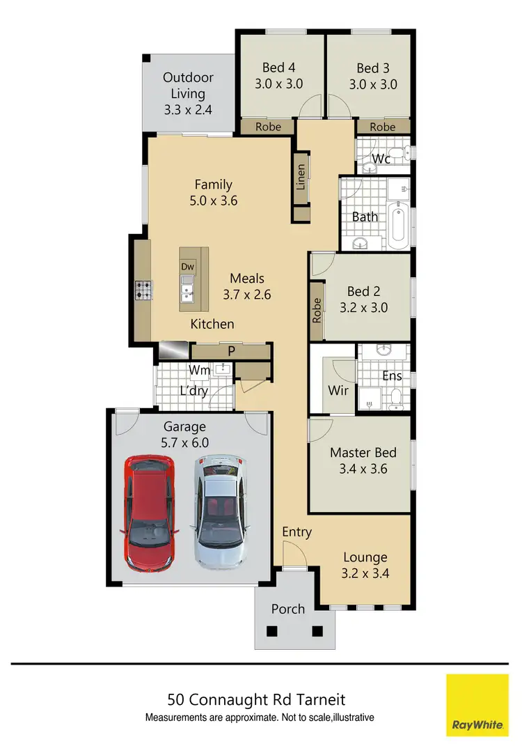 Floorplan of Homely house listing, 50 Connaught Road, Tarneit VIC 3029