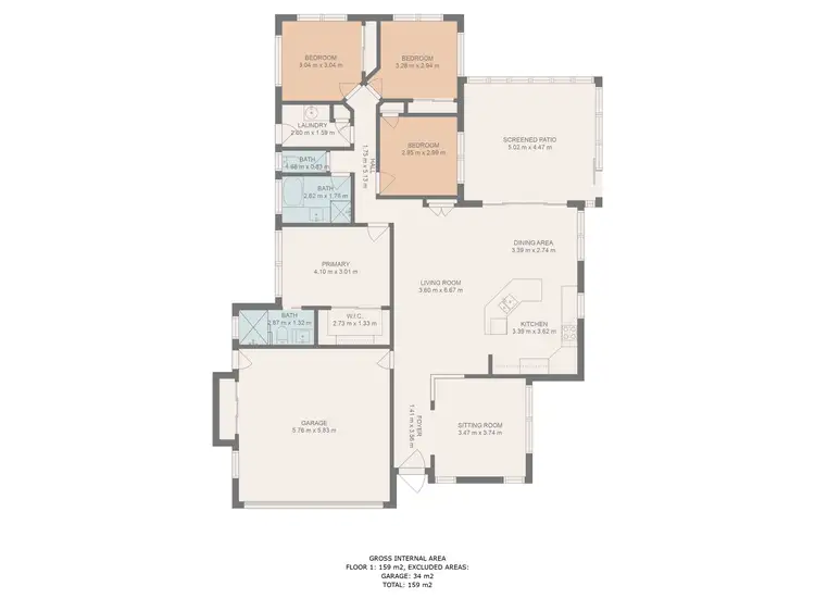 Floorplan of Homely house listing, 18 Wright Street, Emerald QLD 4720