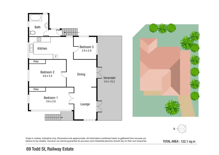 Floorplan of Homely house listing, 69 Todd Street, Railway Estate QLD 4810
