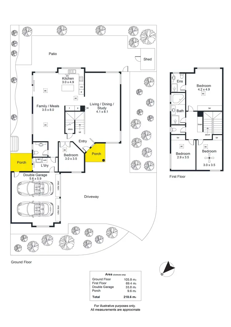 Floorplan of Homely house listing, 9 Rosalia Court, Kidman Park SA 5025