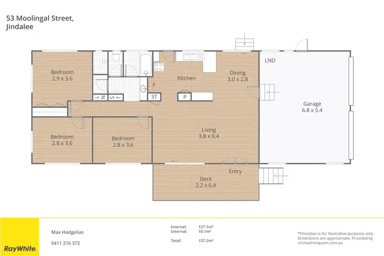 Floorplan of Homely house listing, 53 Moolingal Street, Jindalee QLD 4074