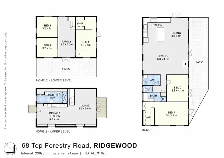 Floorplan of Homely rural property listing, 68 Top Forestry Road, Ridgewood QLD 4563