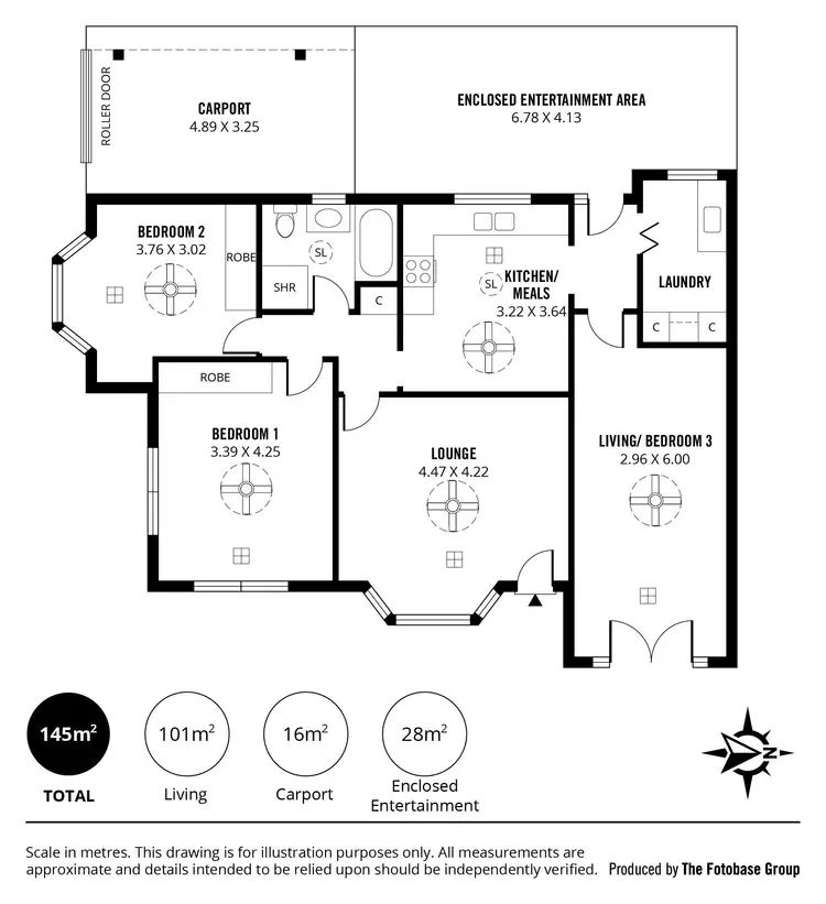 Floorplan of Homely house listing, 1/564 Henley Beach Road, Fulham SA 5024