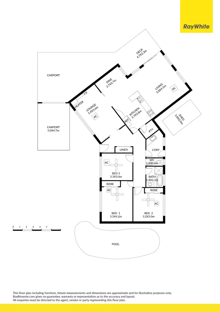 Floorplan of Homely house listing, 37 Kooralla Grove, Kidman Park SA 5025