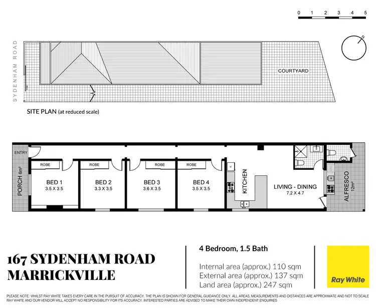 Floorplan of Homely house listing, 167 Sydenham Road, Marrickville NSW 2204