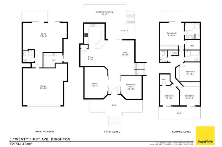 Floorplan of Homely house listing, 5 Twenty First Avenue, Brighton QLD 4017