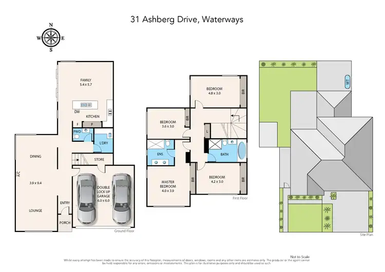 Floorplan of Homely house listing, 31 Ashberg Drive, Waterways VIC 3195