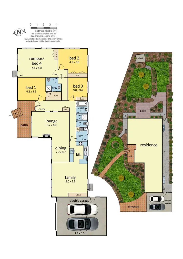 Floorplan of Homely house listing, 4 Royal Court, Mount Waverley VIC 3149
