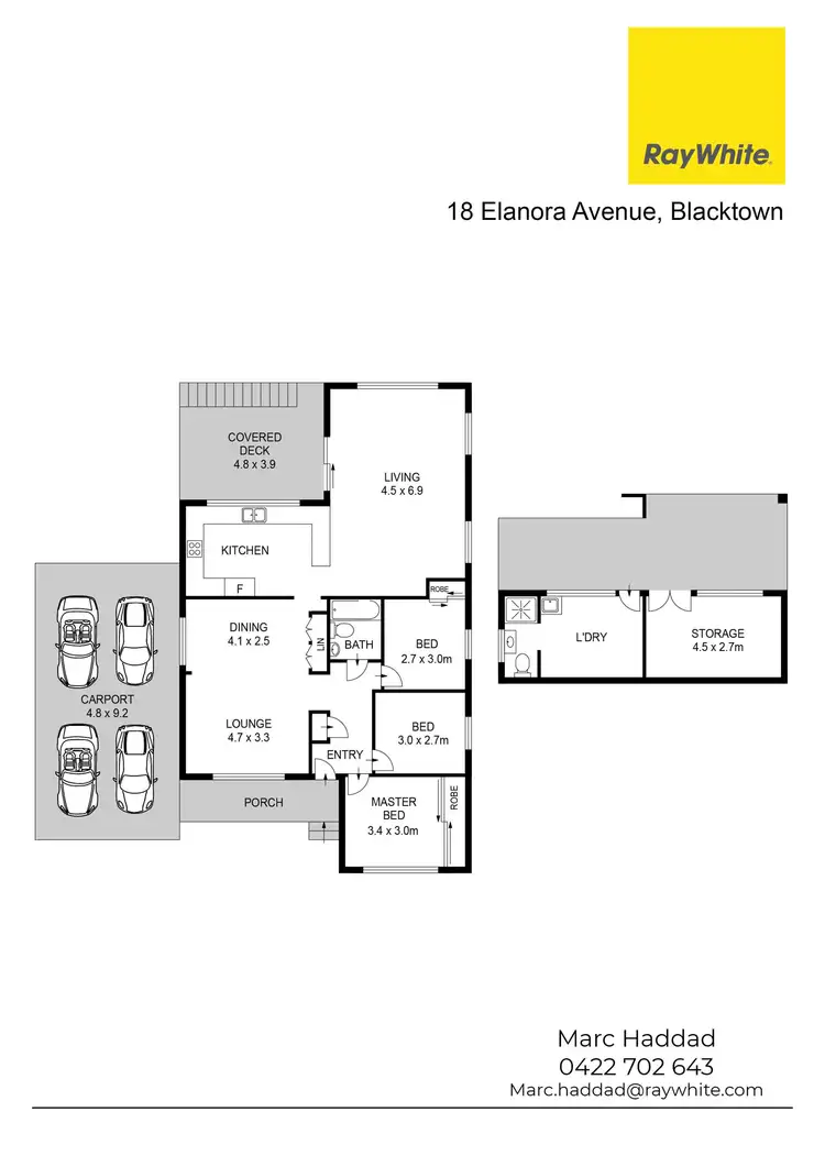 Floorplan of Homely house listing, 18 Elanora Avenue, Blacktown NSW 2148