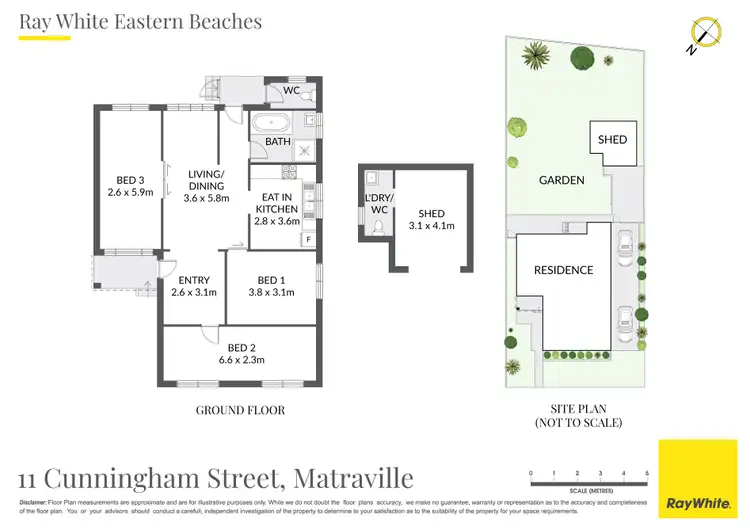 Floorplan of Homely house listing, 11 Cunningham Street, Matraville NSW 2036