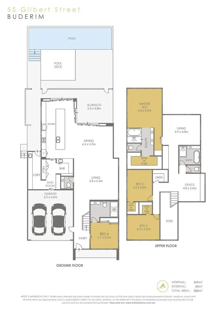 Floorplan of Homely house listing, 55 Gilbert Street, Buderim QLD 4556