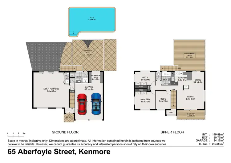 Floorplan of Homely house listing, 65 Aberfoyle Street, Kenmore QLD 4069
