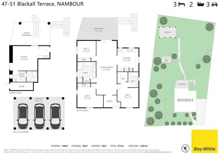 Floorplan of Homely house listing, 47-51 Blackall Terrace, Nambour QLD 4560