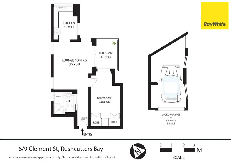 Floorplan of Homely apartment listing, 6/9 Clement Street, Rushcutters Bay NSW 2011
