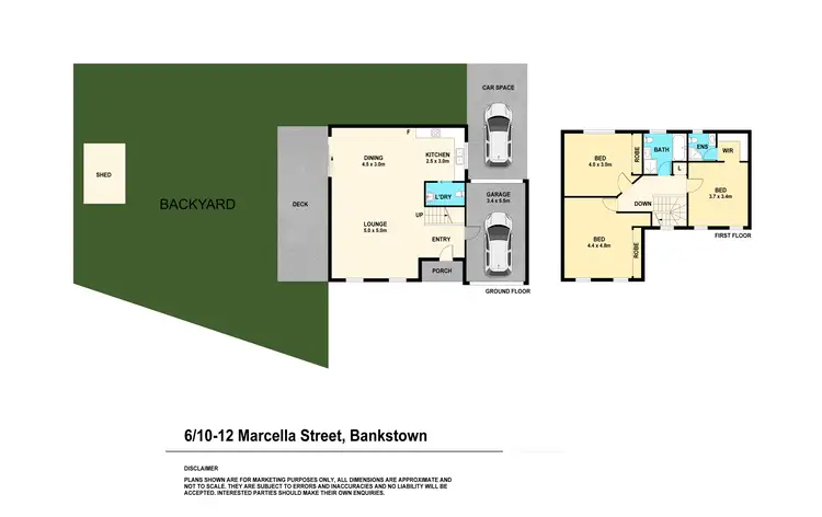 Floorplan of Homely house listing, 6/10 MARCELLA Street, Bankstown NSW 2200