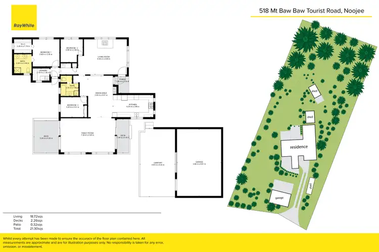 Floorplan of Homely house listing, 518 Mt Baw Baw Tourist Road, Noojee VIC 3833