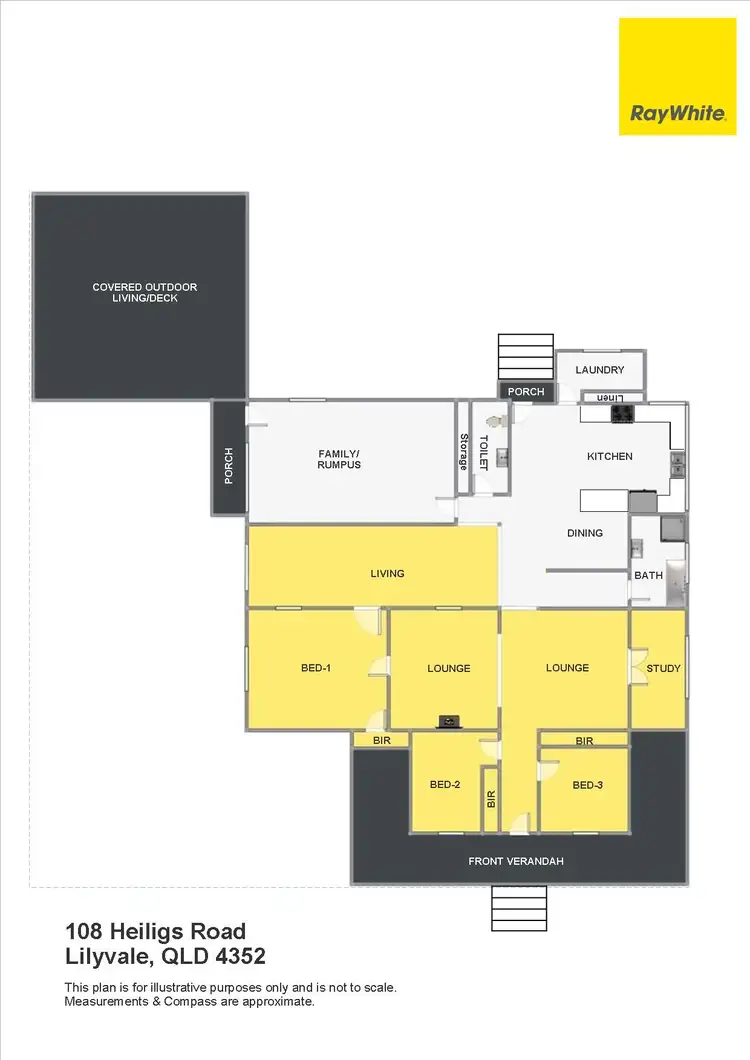 Floorplan of Homely rural property listing, 108 Heiligs Road, Lilyvale QLD 4352