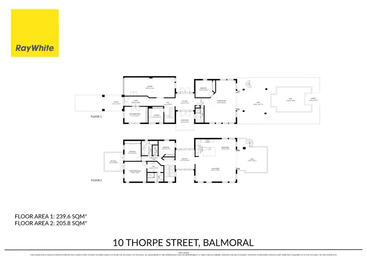 Floorplan of Homely house listing, 10 Thorpe Street, Balmoral QLD 4171