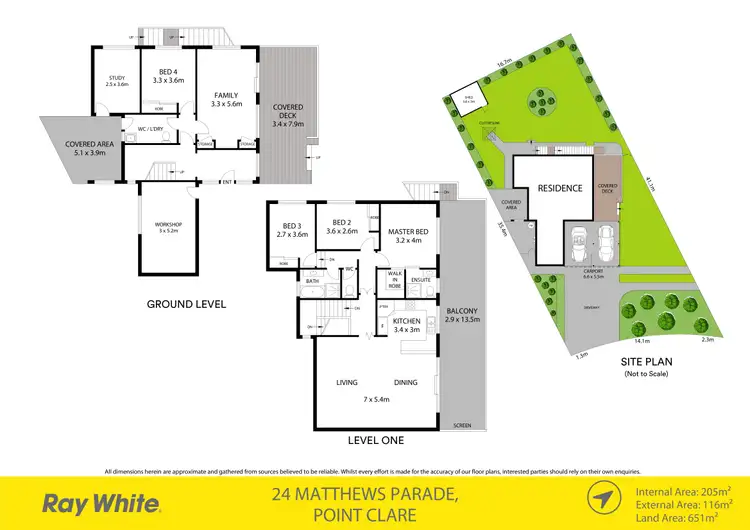 Floorplan of Homely house listing, 24 Matthews Parade, Point Clare NSW 2250