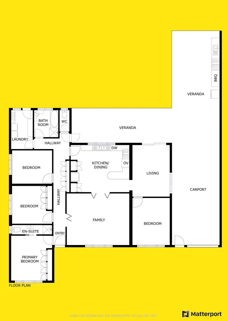 Floorplan of Homely house listing, 842 Koorlong Avenue, Irymple VIC 3498
