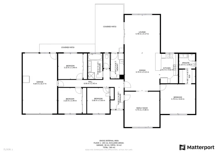 Floorplan of Homely house listing, 10 Merit Crescent, Swan Hill VIC 3585