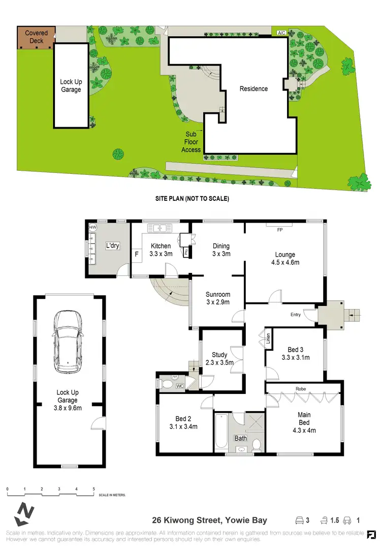 Floorplan of Homely house listing, 26 Kiwong Street, Yowie Bay NSW 2228