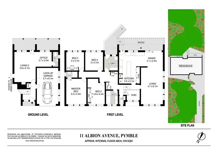 Floorplan of Homely house listing, 11 Albion Avenue, Pymble NSW 2073